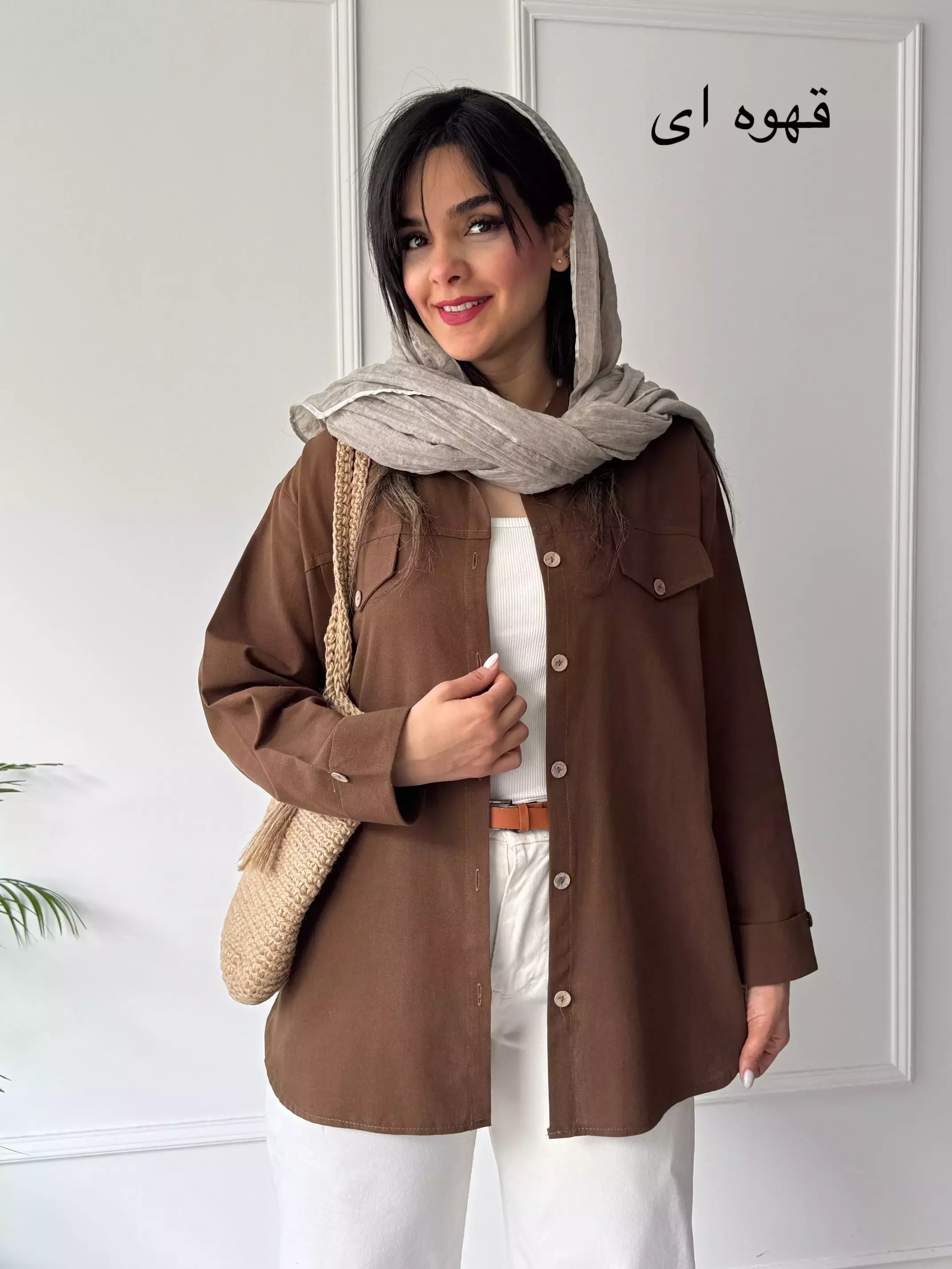 مانتو شومیزی مونیکا ( دارای ایراد جزئی )